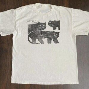 Cocteau Cat People Graphic T-shirt